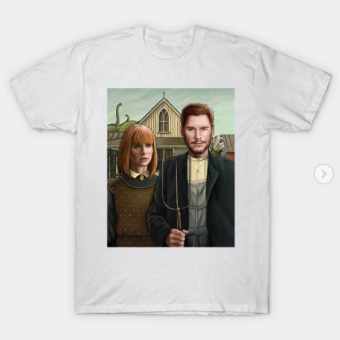 Owen and Claire T-Shirt White for men