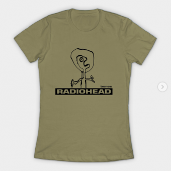 RadioBones T-Shirt light olive for women