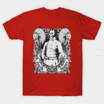 Skulls Of Tears - Death Dealer T-Shirt red for men