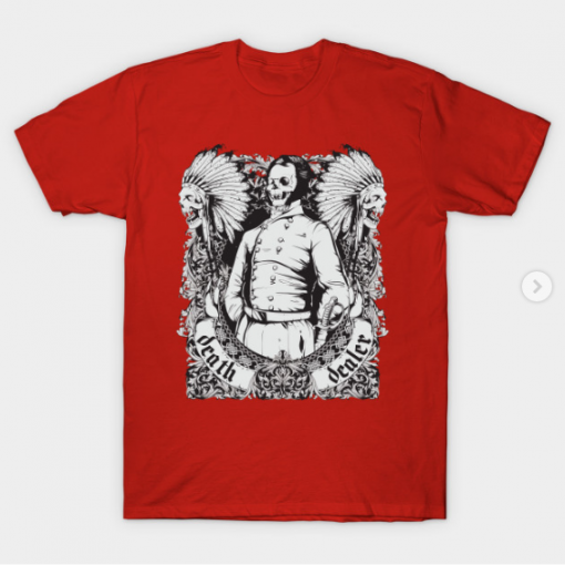 Skulls Of Tears - Death Dealer T-Shirt red for men