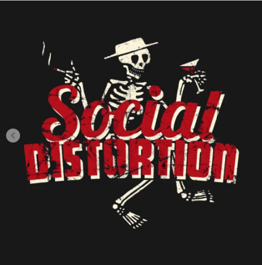 Social distortion T-Shirt black design