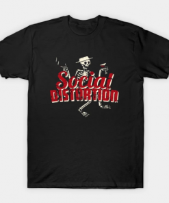 Social distortion T-Shirt black for men