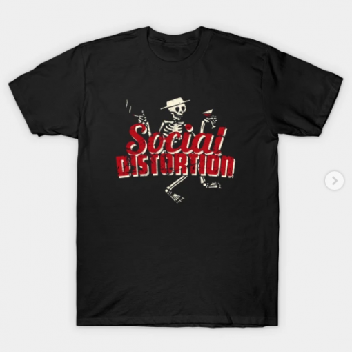 Social distortion T-Shirt black for men