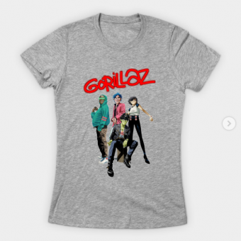 Style gorillaz T-Shirt heather for women