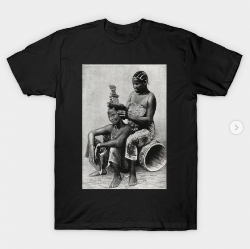 Zanzibar women T-Shirt black for men