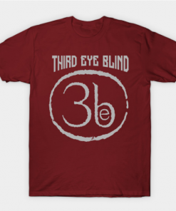 eye blind T-Shirt maroon for men