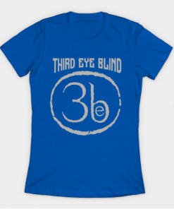 eye blind T-Shirt royal blue for women