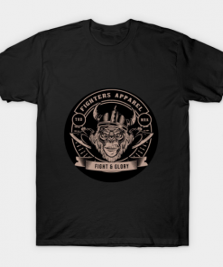 fighters apparel T-Shirt black for men