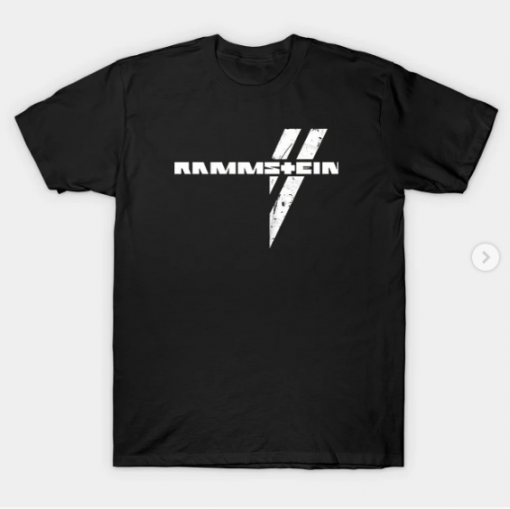 rammstein T-Shirt black for men