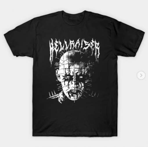 Black Metal Pinhead T-Shirt black for men
