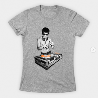 Bruce Lee T-Shirt heather for women