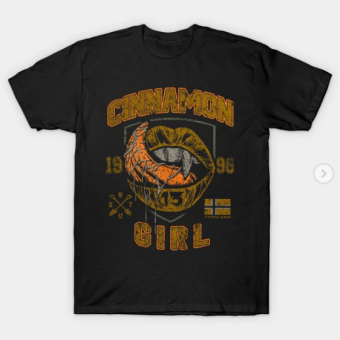 CINNAMON GIRL T-Shirt black for men