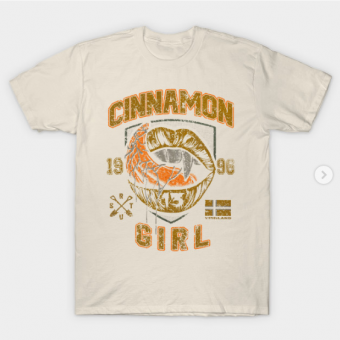 CINNAMON GIRL T-Shirt creme for men