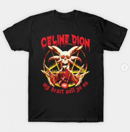 Celine Dion T-Shirt black for men