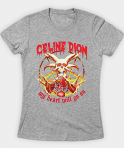 Celine Dion T-Shirt heather for women