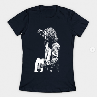 Chris Cornell T-Shirt black for women