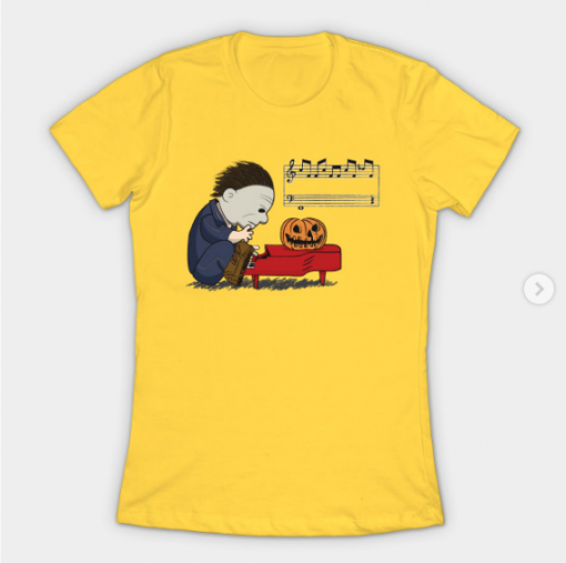 Dee Doo Doo T-Shirt yellow for women