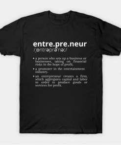 Entrepreneur T-Shirt black for men