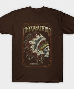 Lynyrd Skynyrd T-Shirt brown for men