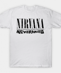 Nirvana nevermind T-Shirt white for men