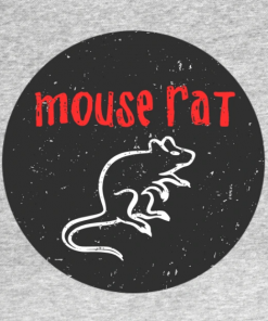 Parks And Recreation Mouse Rat T-Shirt heather design