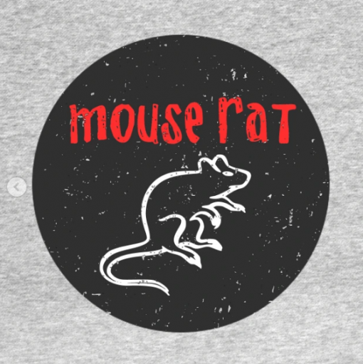 Parks And Recreation Mouse Rat T-Shirt heather design