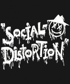 Social Distortion T-Shirt black design