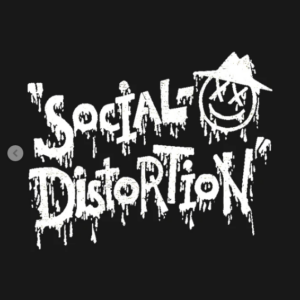 Social Distortion T-Shirt black design
