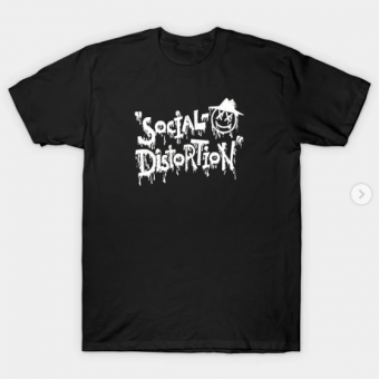 Social Distortion T-Shirt black for men