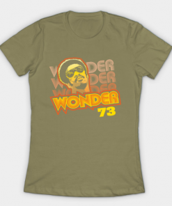 Stevie Wonder T-Shirt light olive for women