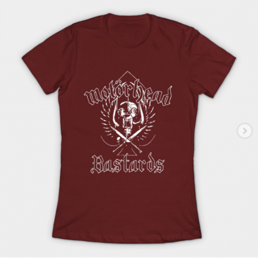 motorhead T-Shirt maroon for women