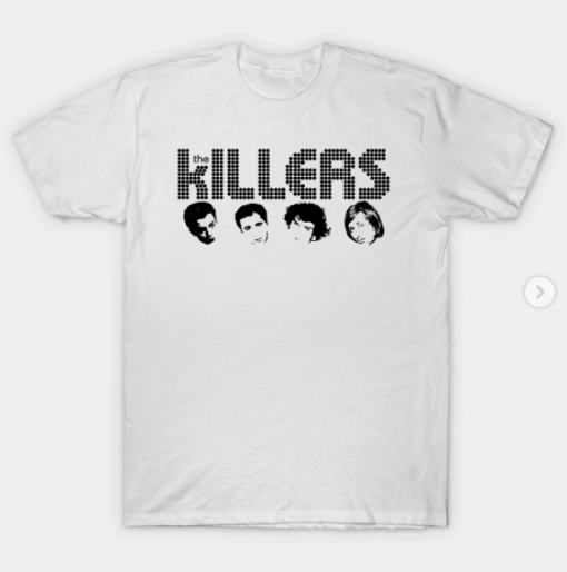 the killers T-Shirt white for men
