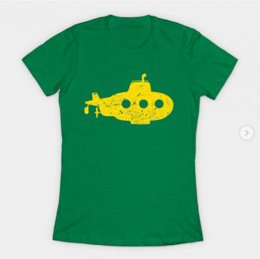 yellow submarine T-Shirt kelly for women