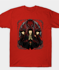 BABYMETAL THE ONE T-Shirt red for men