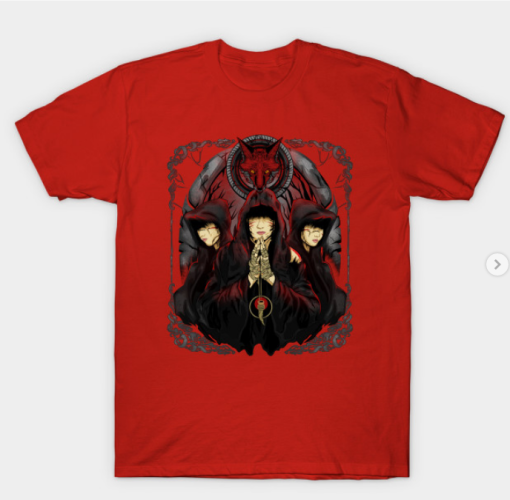 BABYMETAL THE ONE T-Shirt red for men