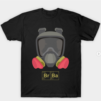BrBa Mask T-Shirt black for men