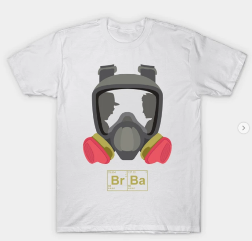 BrBa Mask T-Shirt white for men
