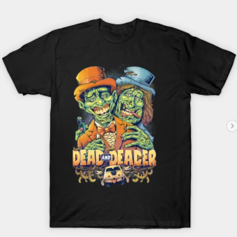 Dead and Deader T-Shirt black for men