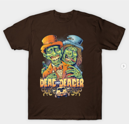 Dead and Deader T-Shirt brown for men