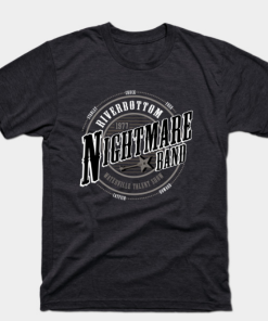 Emmet Otter Riverbottom Nightmare Band T-Shirt charcoal heather for men
