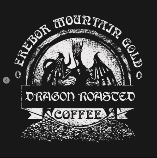 Erebor Coffee copy T-Shirt black design