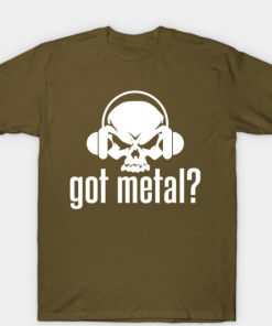 Got Metal T-Shirt military green for men