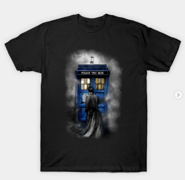 Halloween 10th Doctor lost in the mist T-Shirt black for men