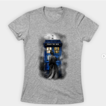 Halloween 10th Doctor lost in the mist T-Shirt heather for women