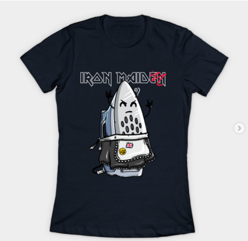 Iron Maid T-Shirt navy for women