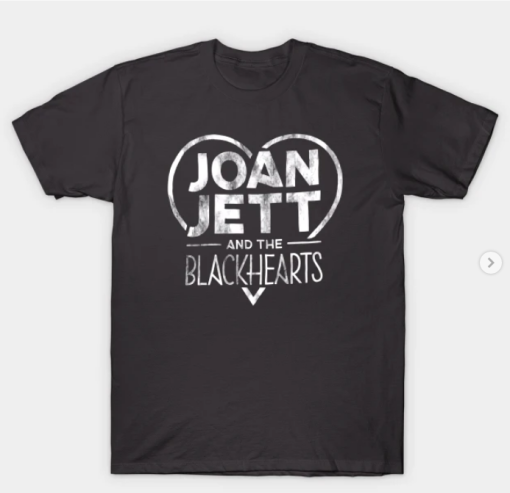Joan Jett and The Blackhearts T-Shirt asphalt for men