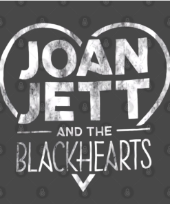 Joan Jett and The Blackhearts T-Shirt black design
