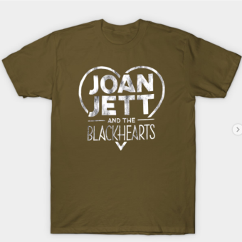 Joan Jett and The Blackhearts T-Shirt military green for men