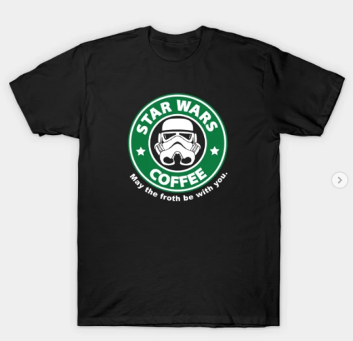 May the froth be with you T-Shirt black for men