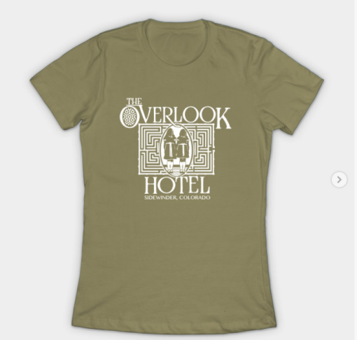Overlook Hotel T-Shirt light olive for women